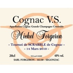 Etiquette personnalisee - Cognac Michel Forgeron
